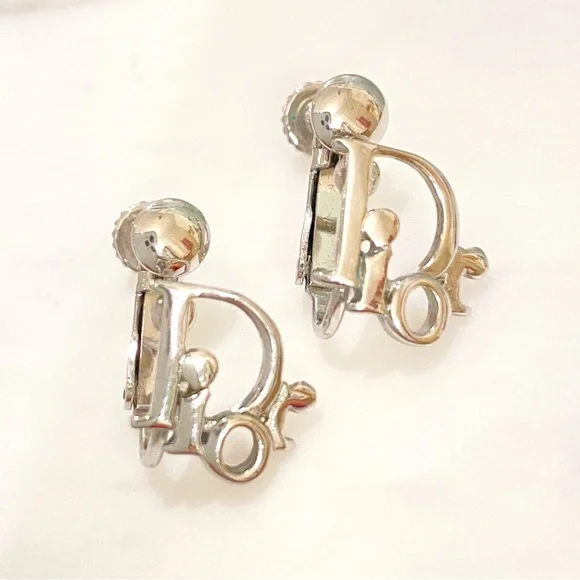 DIOR SILVER EARRINGS❤️ - Picture 1 of 6